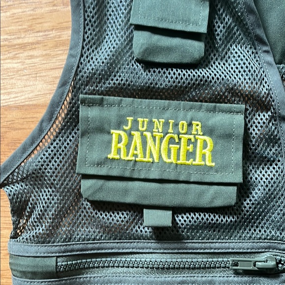Junior Ranger Kids Costume Vest - Green - Picture 4 of 11